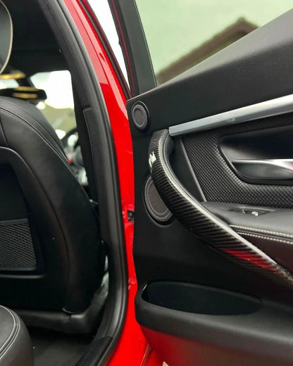 BMW F20 F22 F30 F32 F10 GT F07 F01 X3 F25 X4 F26 Carbon Fiber Gear Shift Knob and Panel Cover Trim (2011 - 2019)