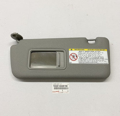 GENUINE FOR TOYOTA 2004-2005 RAV4 LEFT LH DRIVER SIDE SUN VISOR 74320-42420-B0