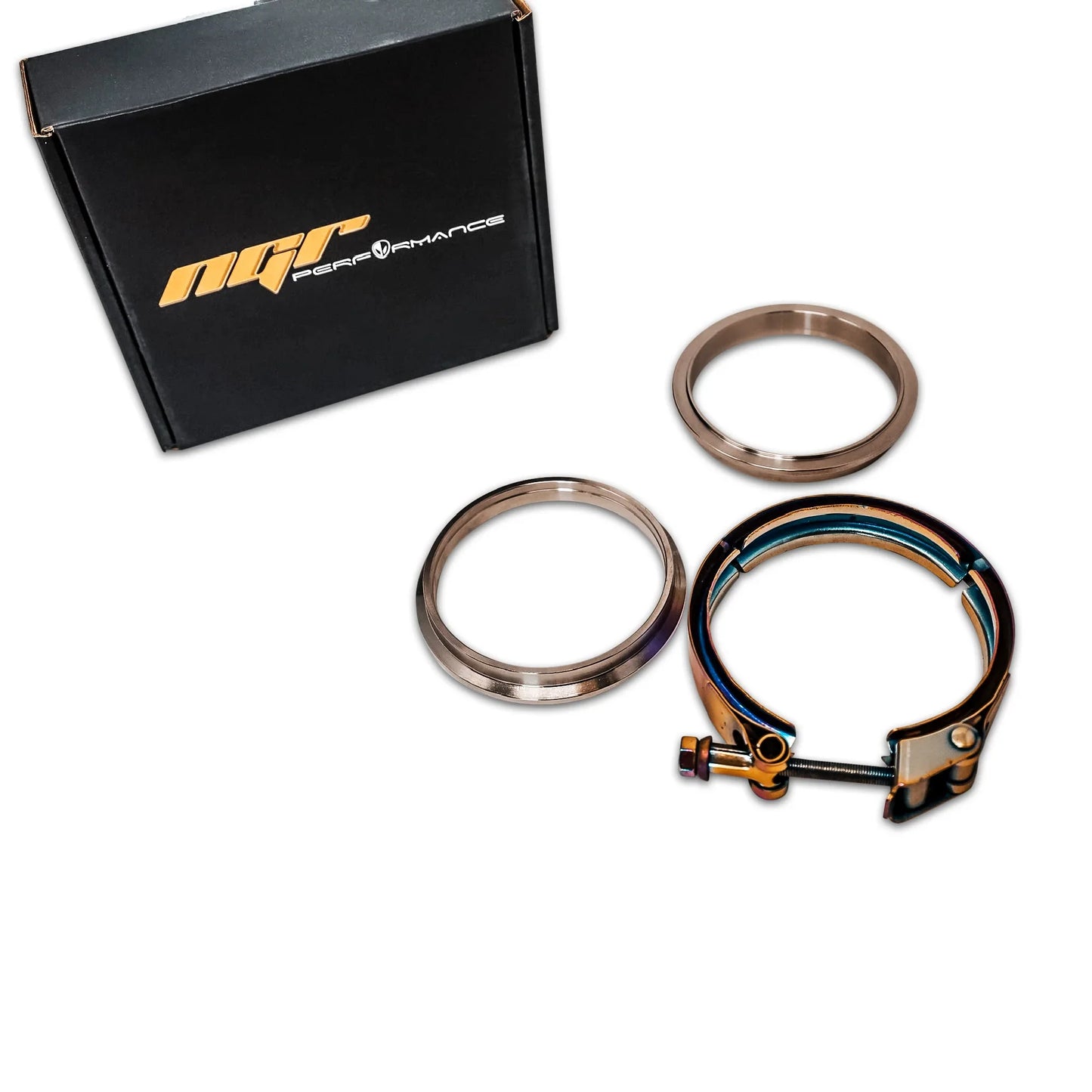 NGR V-Band Kit (Stainless Steel) V-Band Clamp (Neochrome) Assembly Kit (SS T304) - 2.5in