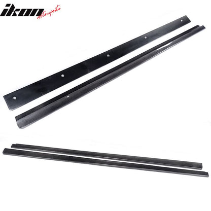 2008-2014 Benz C Class W204 C63 AMG DP Style Side Skirts Carbon Fiber