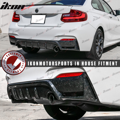 2014-2021 BMW 2-Series F22 AP Style Rear Diffuser Forged Carbon Fiber