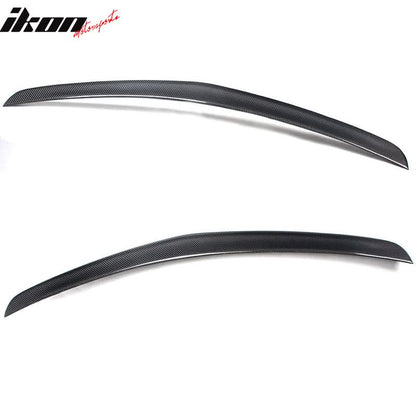 2010-2016 Benz W212 E Class AMG Style Trunk Spoiler Wing Carbon Fiber