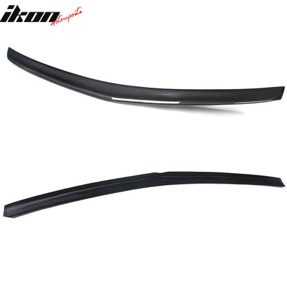 2010-2016 Benz W212 E Class AMG Style Trunk Spoiler Wing Carbon Fiber