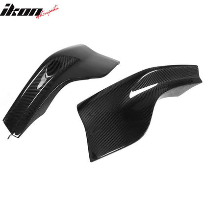 2004-2010 BMW 5 Series E60 M Sport 3D Front Bumper Lip Carbon Fiber