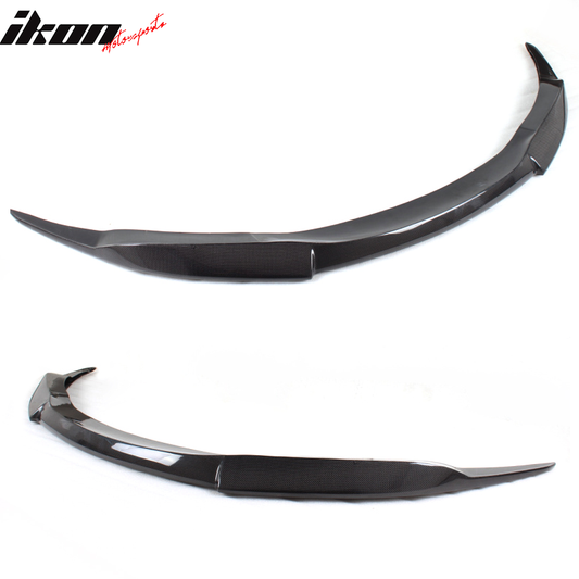2006-2010 BMW 6 Series E64 M6 V Style Front Bumper Lip Carbon Fiber