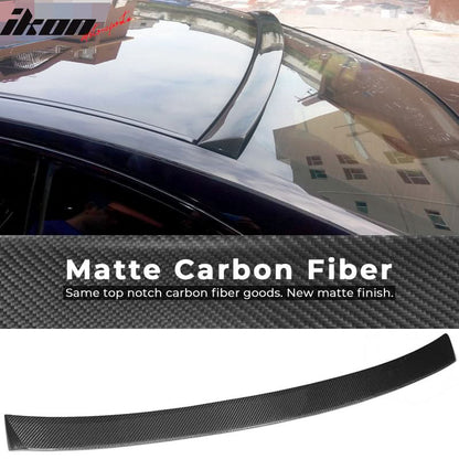 2014-2023 Infiniti Q50 V37 ST Style Rear Roof Spoiler Carbon Fiber FRP