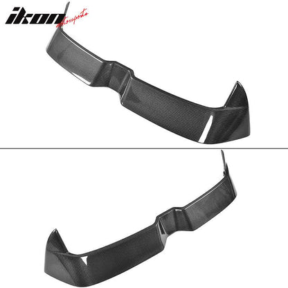 2014-2018 Audi A3 8V Hatchback JC Style Rear Roof Spoiler Carbon Fiber