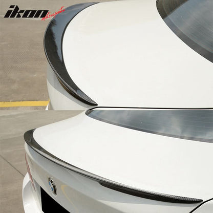 2011-2016 BMW 5 Series F10 M5 MP Style Rear Trunk Spoiler Carbon Fiber
