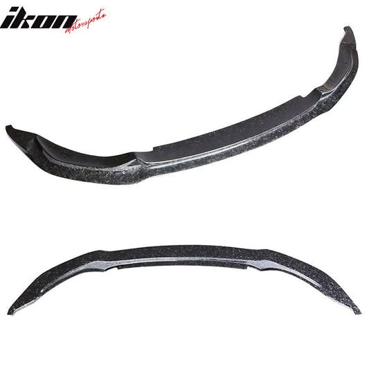 2015-2020 BMW M3 F80 M4 F82 F83 V Front Bumper Lip Forged Carbon Fiber