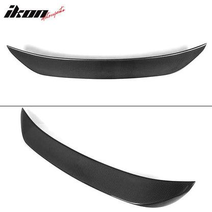 2011-2016 BMW 5 Series F10 M5 HM Style Trunk Spoiler Wing Carbon Fiber