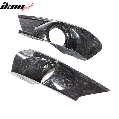2015-2017 Ford Mustang JC Style Fog Light Cover Forged Carbon Fiber