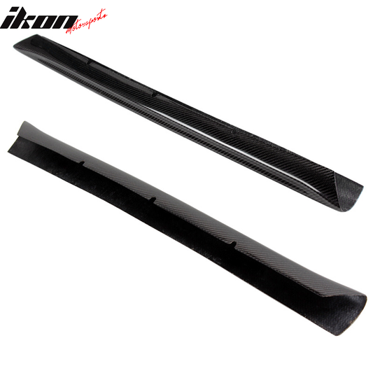 2013-2016 Audi A4 B8 Sedan OE Style Front Bumper Lip Carbon Fiber FRP