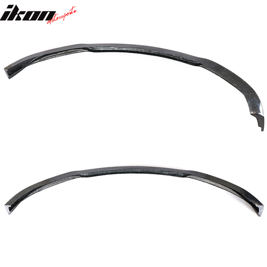 2012-2017 Tesla Model S Sedan JC Front Bumper Lip Forged Carbon Fiber