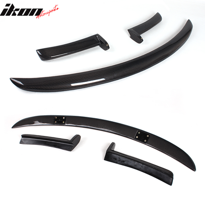 2009-2012 Infiniti FX35 FX50 S51 VE Style Roof Spoiler Carbon Fiber