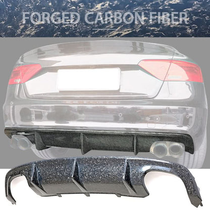 2013-2017 Audi S5 B8.5 OE Style Rear Lip Diffuser Forged Carbon Fiber