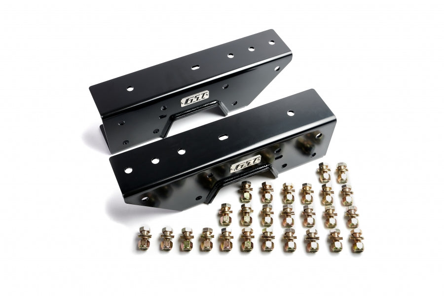 73-87 Chevy & GMC C10 Squarebody Rear Frame C-Notch Kit (Bolt-On)