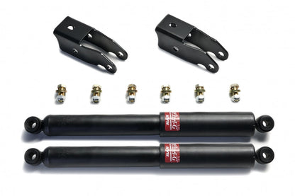73-87 Chevy & GMC C10/C20/C30 Shock Relocation Brackets (Bolt-On)