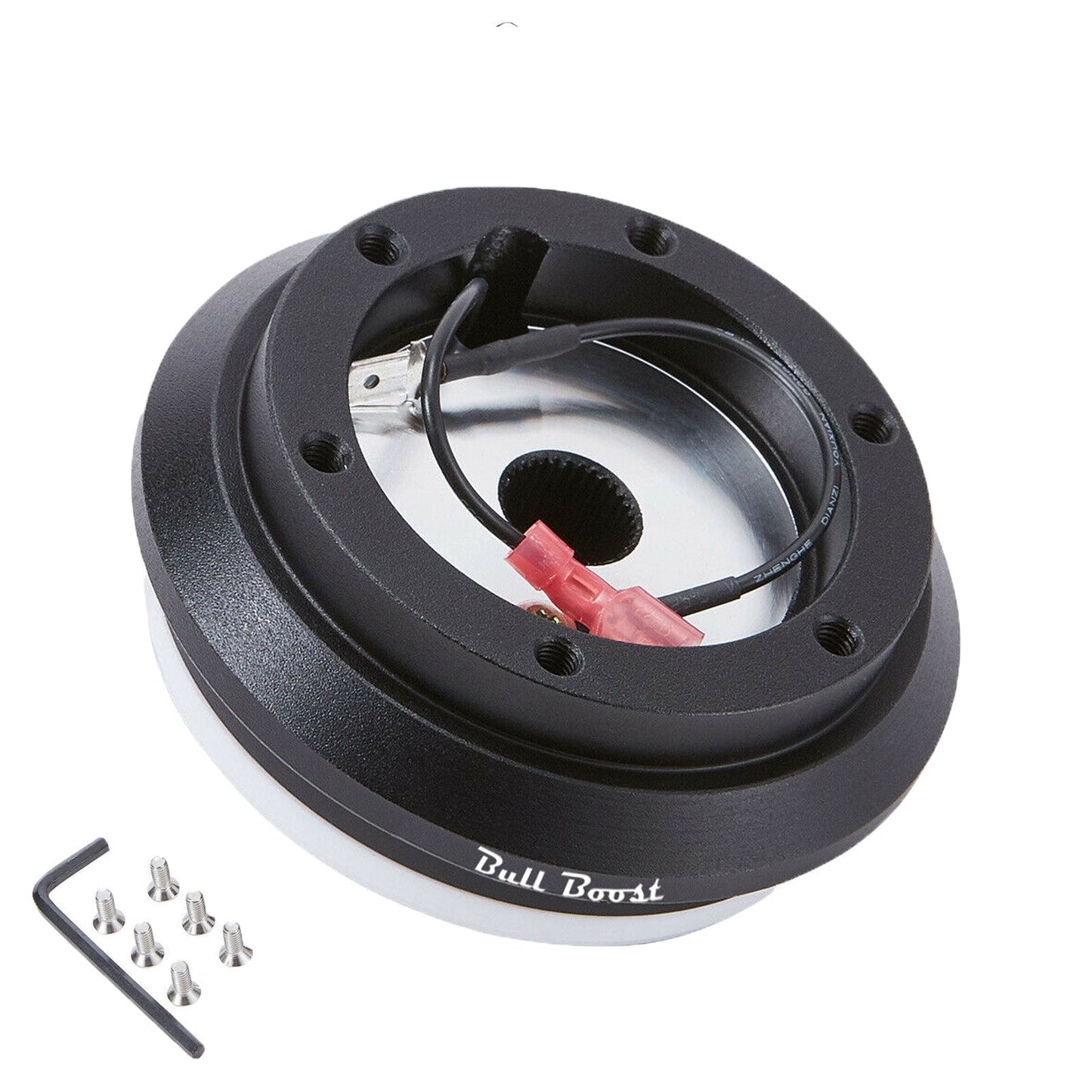 Dragon 350mm Steering Wheel + Short Hub Adapter Kit For Mazda Miata RX-7 RX-8 MX-3 MX-6