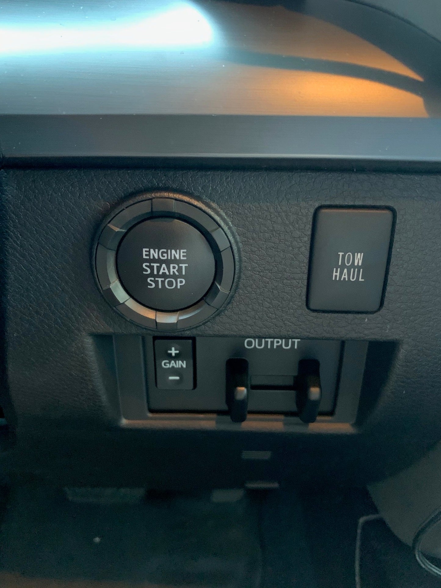Start Button Ring (2016-2023 Tacoma / 2020-2021 Tundra) - VOODOO BLUE