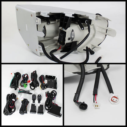 Spyder Toyota FJ Cruiser 07-14 Fog Lights W LED Daytime Running Lights w/swch- Clear FL-DRL-TFJ07-C 5070555