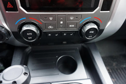 Climate Knobs (2014-2021 Tundra Dual Zone) - 2 PACK - BLACK