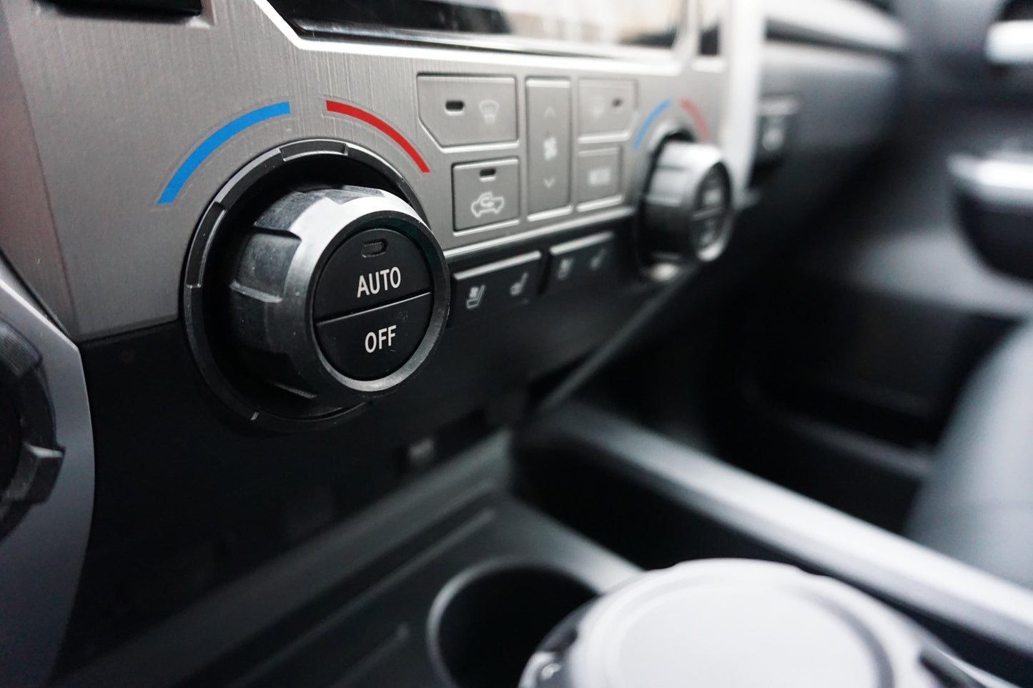 Climate Knobs (2014-2021 Tundra Dual Zone) - 2 PACK - CEMENT