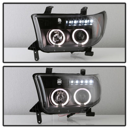 Spyder Signature Toyota Tundra 07-13 / Sequoia 08-13 Projector Headlights - (PRO-YD-TTU07-HL-BKV2) 5086044