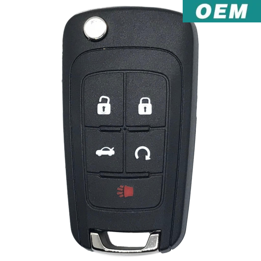 Buick 2010-2024 OEM 5 Button Flip Key Remote OHT0106512 (V2T01060512)