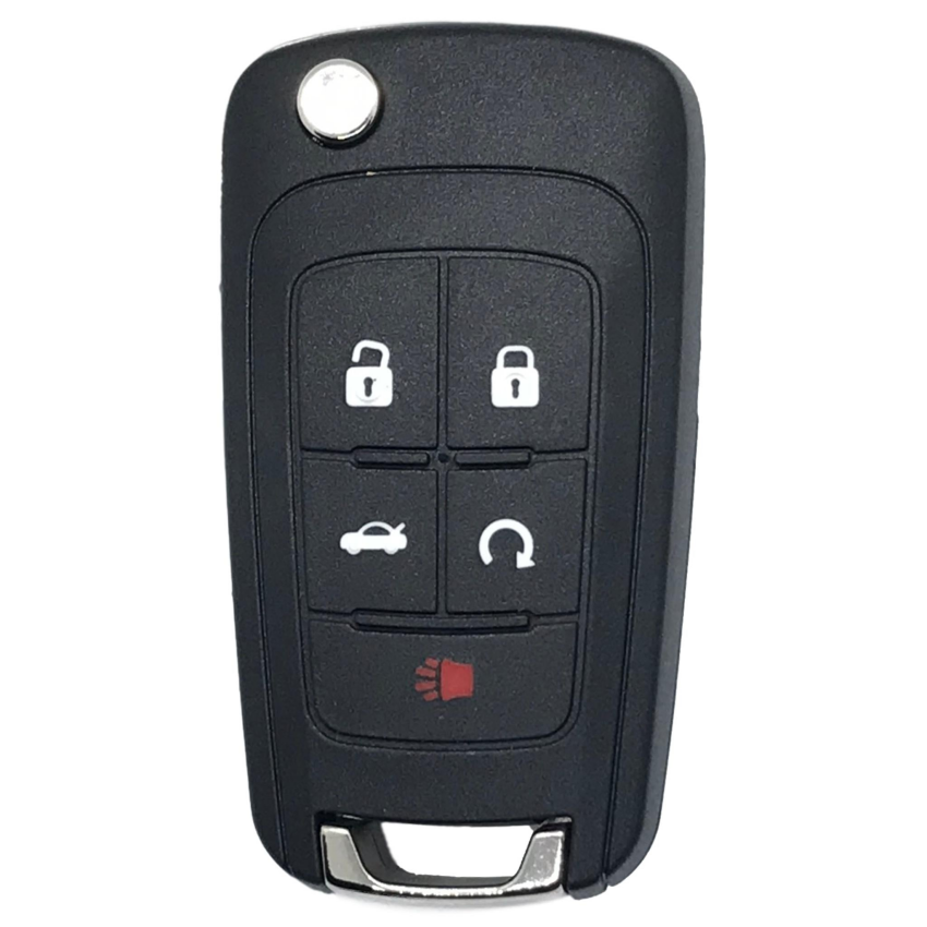 Buick 2010-2024 OEM 5 Button Flip Key Remote OHT0106512 (V2T01060512)