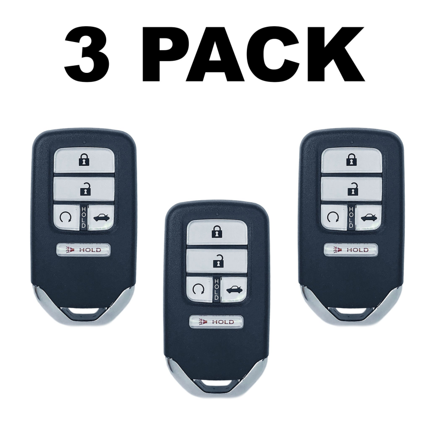 Honda Accord 5 Button Smart Key For CWTWB1G0090 | Aftermarket (3 Pack)