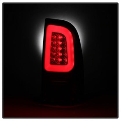 Spyder 97-03 Ford F150 Stylsd. F250 V3 Light Bar LED Tail Lights - Red/Clr ALT-YD-FF15097V3-LBLED-RC 5084453