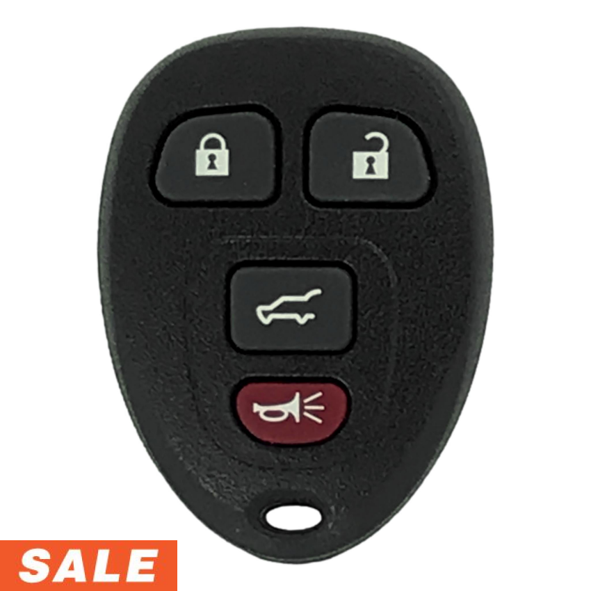 GM 2007-2017 4 Button Remote For OUC60270 (OUC60221) | Aftermarket