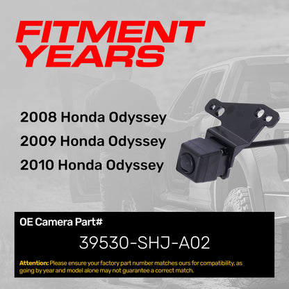 Honda Odyssey (2008-2010) OEM Replacement Backup Camera OE Part # 39530-SHJ-A02