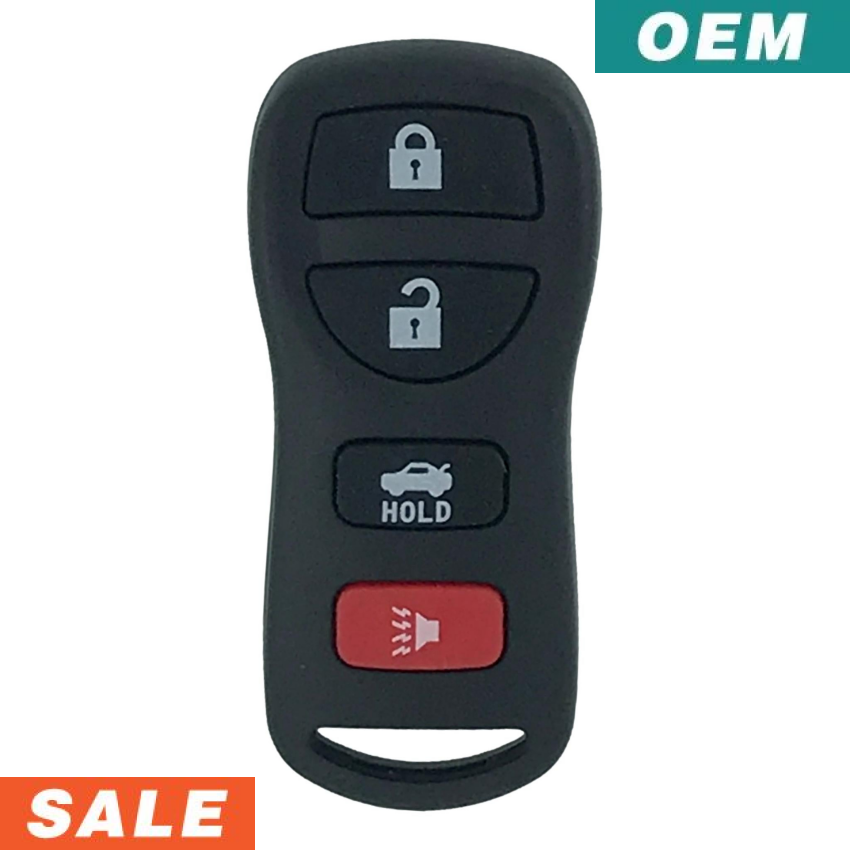 Nissan Infiniti 2002-2012 OEM 4 Button Remote KBRASTU15