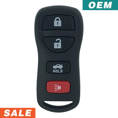 Nissan Infiniti 2002-2012 OEM 4 Button Remote KBRASTU15