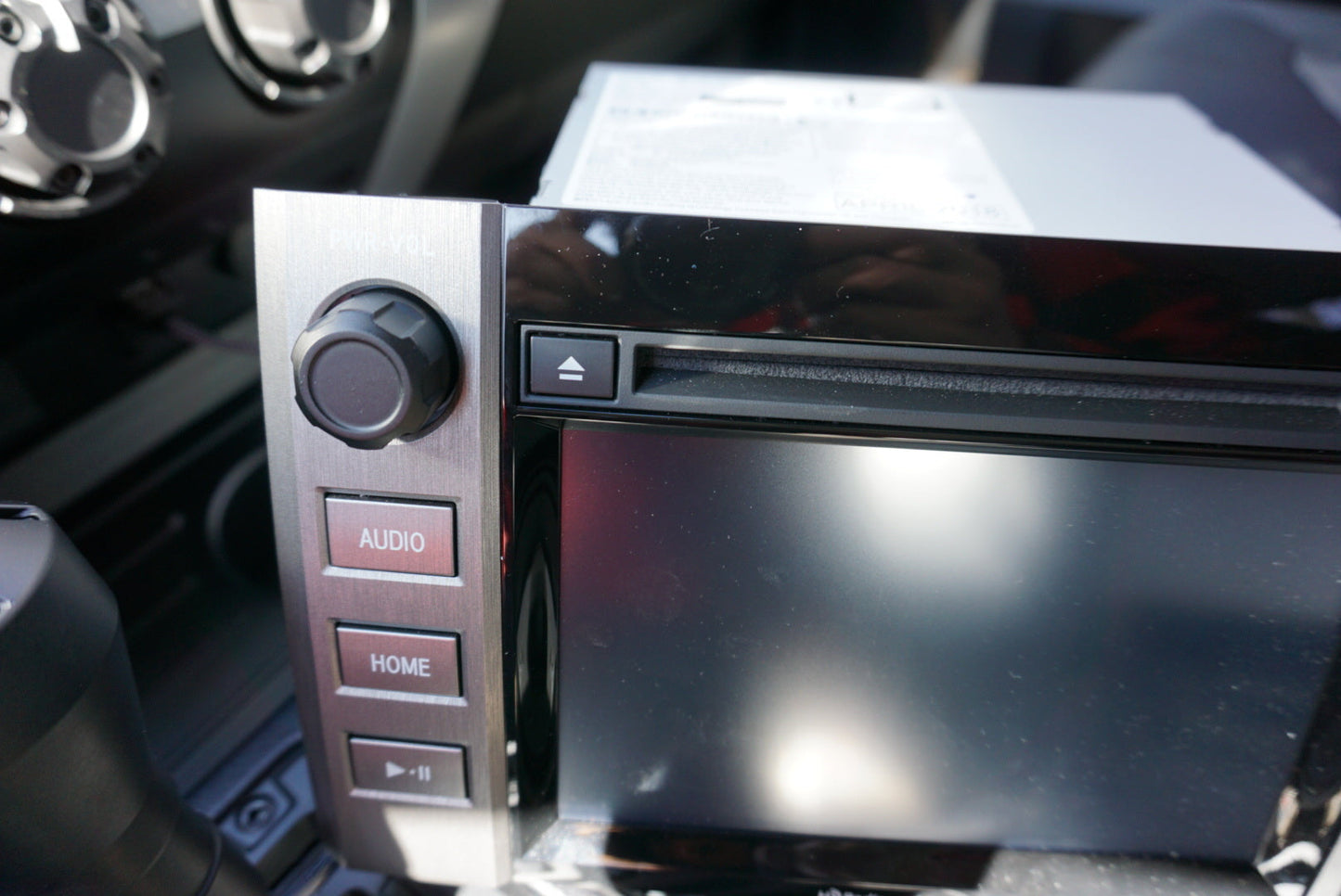Radio Knobs (2014-2019 Tundra) - ARMY GREEN