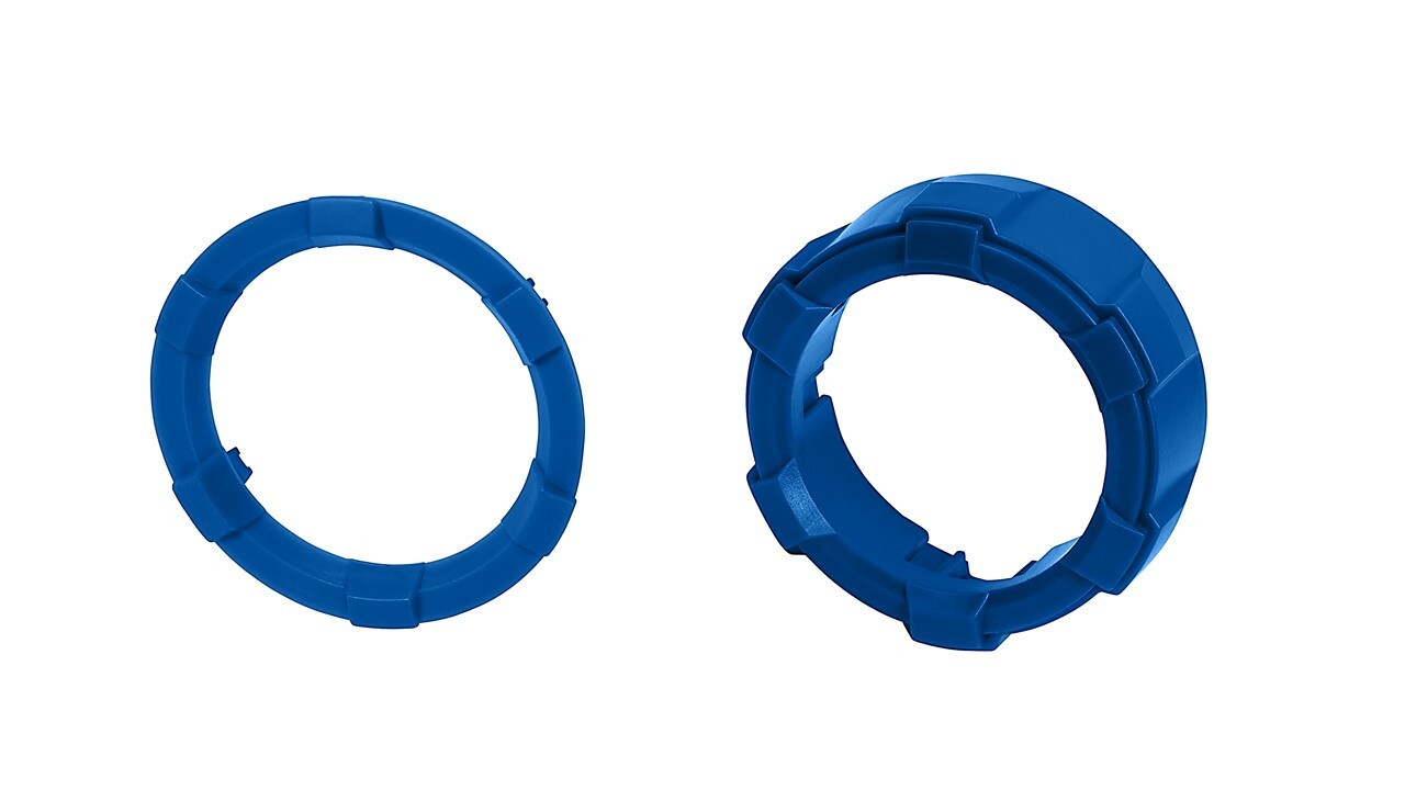 Start Button Ring + 4x4 Knob (2016-2023 Tacoma / 2020-2021 Tundra) - VOODOO BLUE