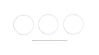 Climate Knob Trim Rings (2014-2021 Tundra) - WHITE