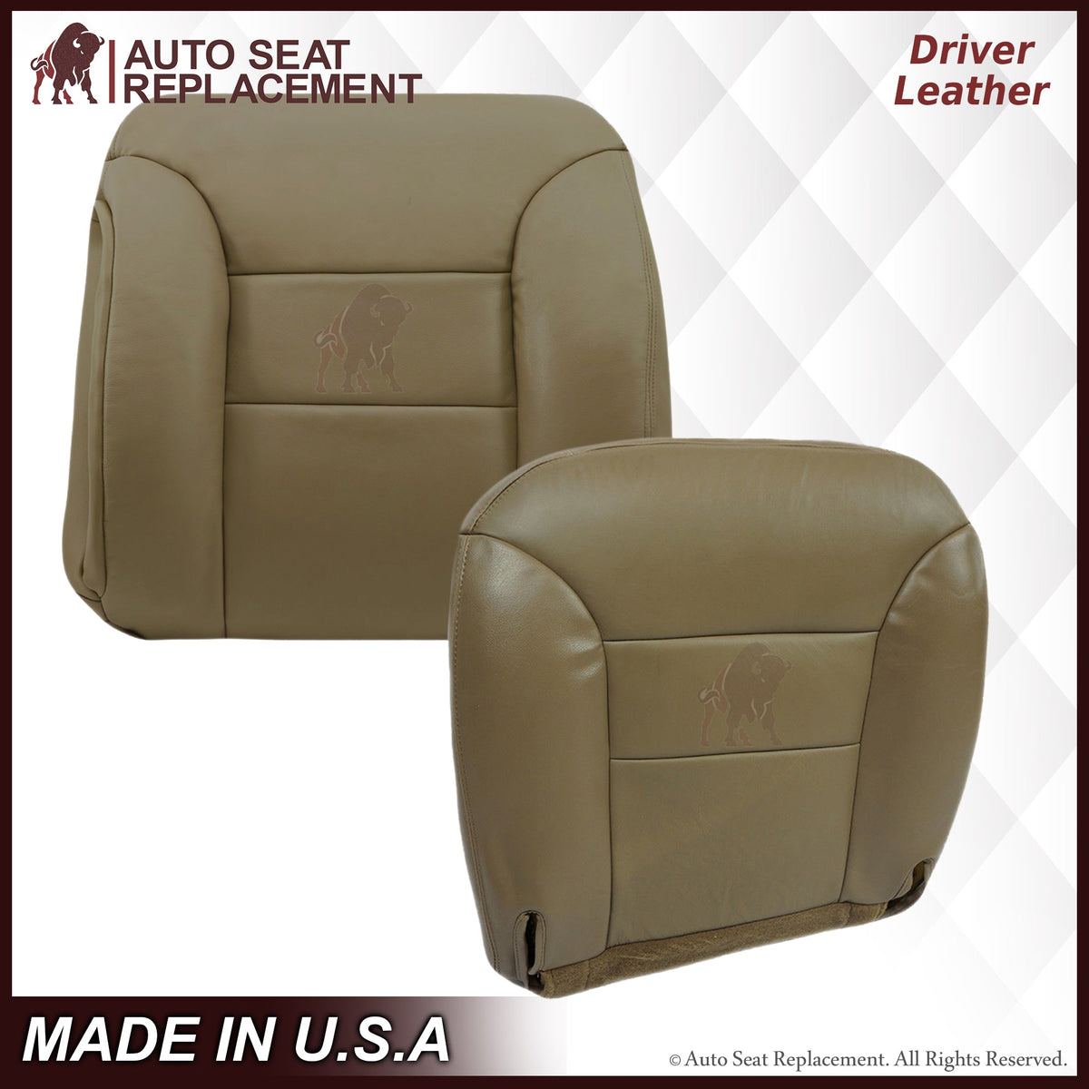 1995-1999 GMC Yukon Suburban SLT SLE Seat Cover in Tan: Choose your options