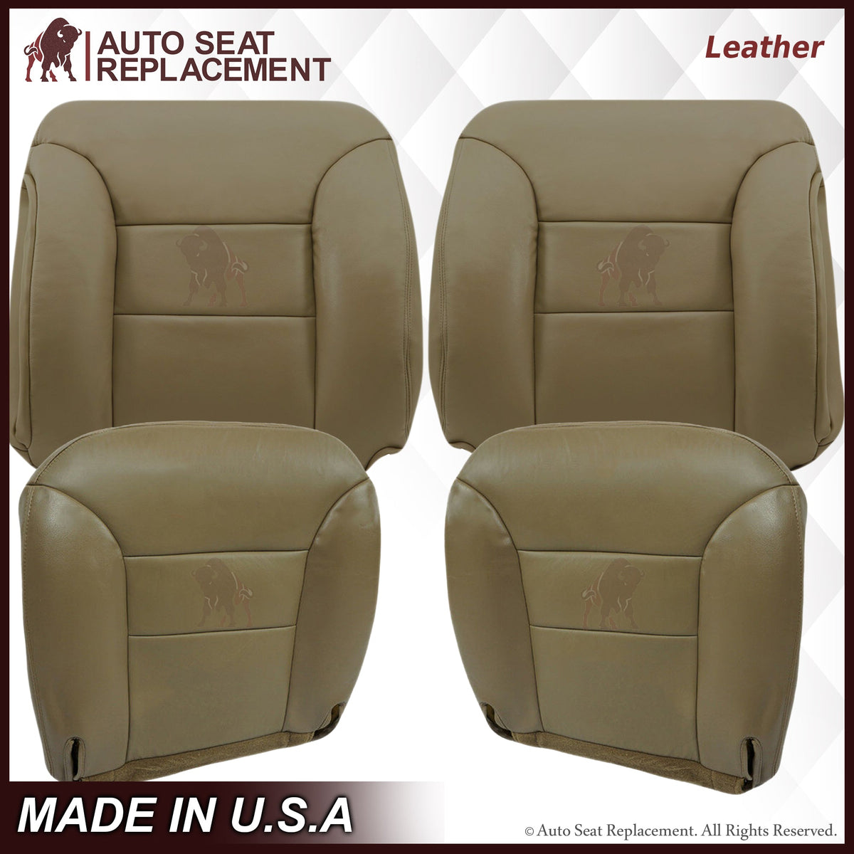 1995-1999 GMC Yukon Suburban SLT SLE Seat Cover in Tan: Choose your options