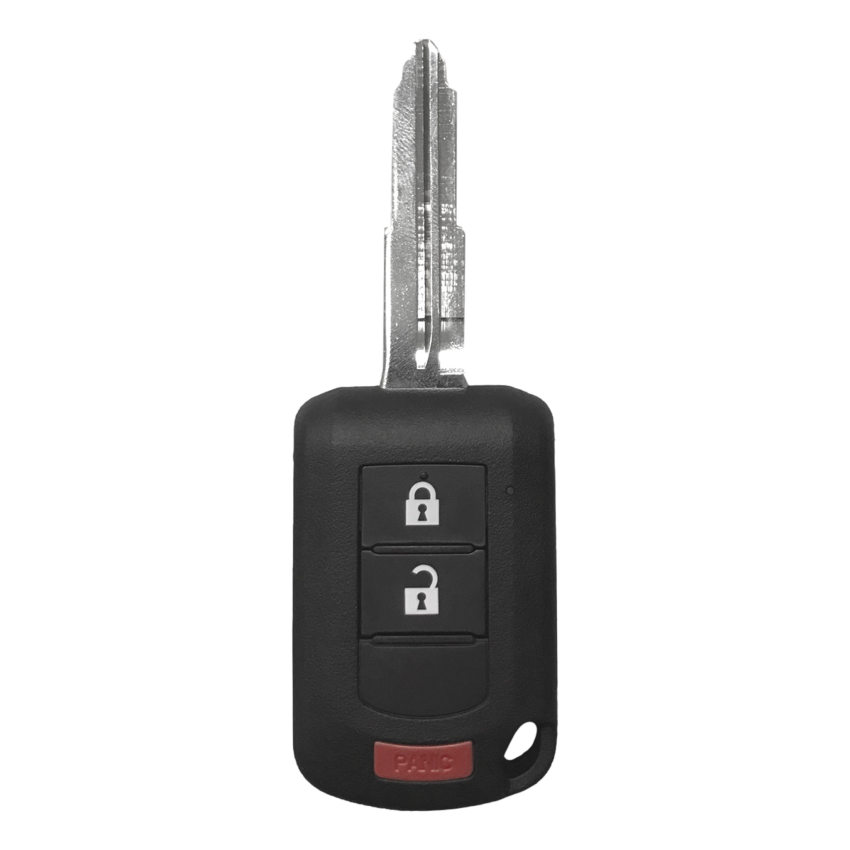 Mitsubishi Mirage 2014-2023 OEM 3 Button Remote Head Key OUCJ166N