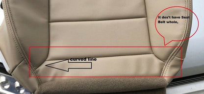 2002-2007 Ford F250/F350/F450/F550 Lariat Extended Cab Seat Cover in Tan: Choose Leather or Vinyl