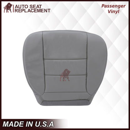 2002-2007 Ford F250/F350/F450/F550 Lariat Extended Cab Seat Cover in Flint Gray: Choose Leather or Vinyl