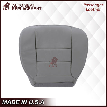 2002-2007 Ford F250/F350/F450/F550 Lariat Extended Cab Seat Cover in Flint Gray: Choose Leather or Vinyl