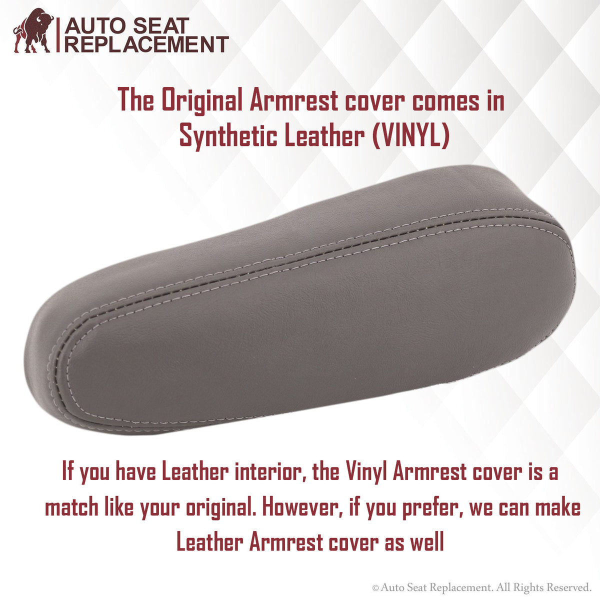 2003-2007 Chevy Tahoe/Suburban Seat Cover in Light Gray: Choose From Variations