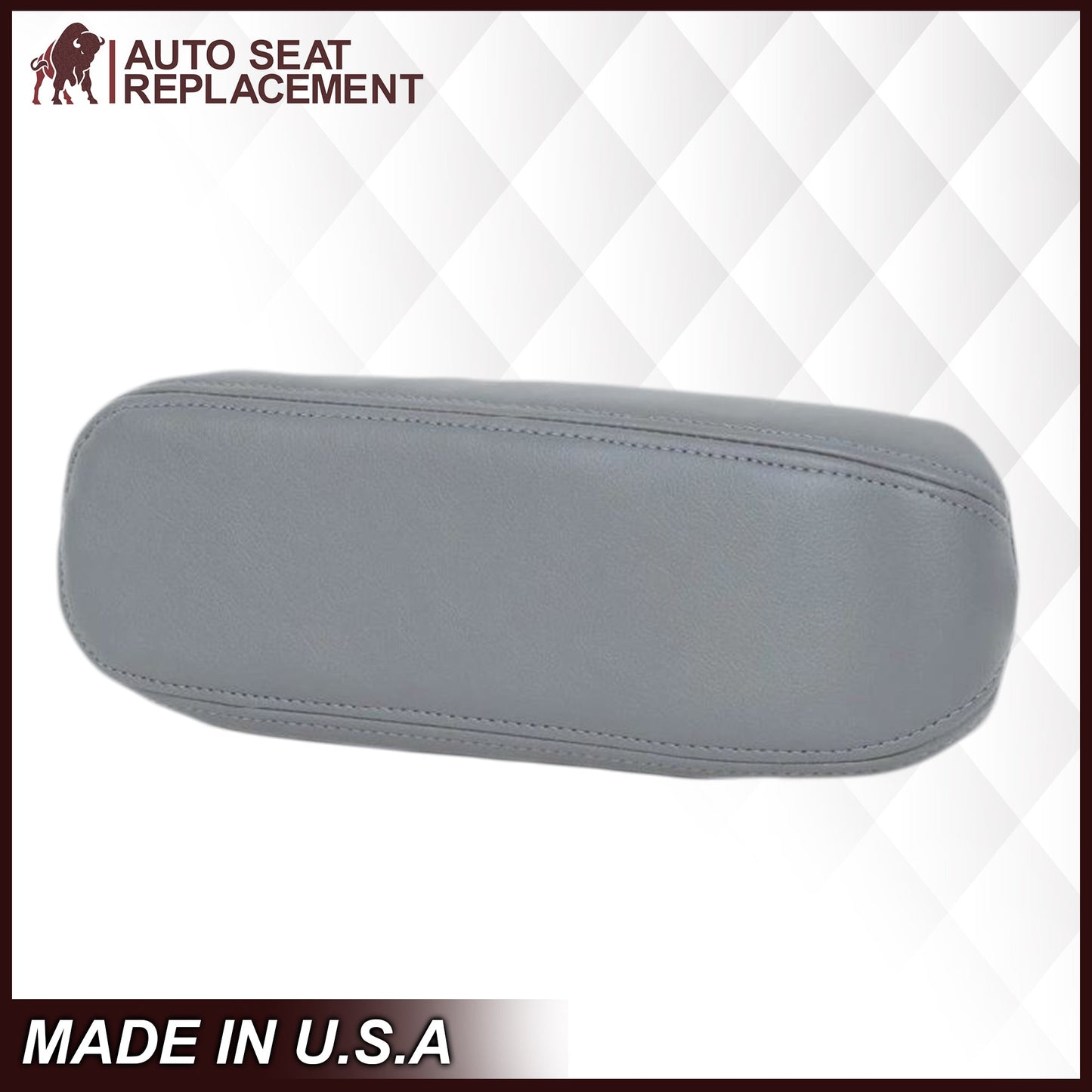 2003-2007 Ford F250/F350/F450/F550 Lariat Seat Cover in Flint Gray: Choose Leather or Vinyl