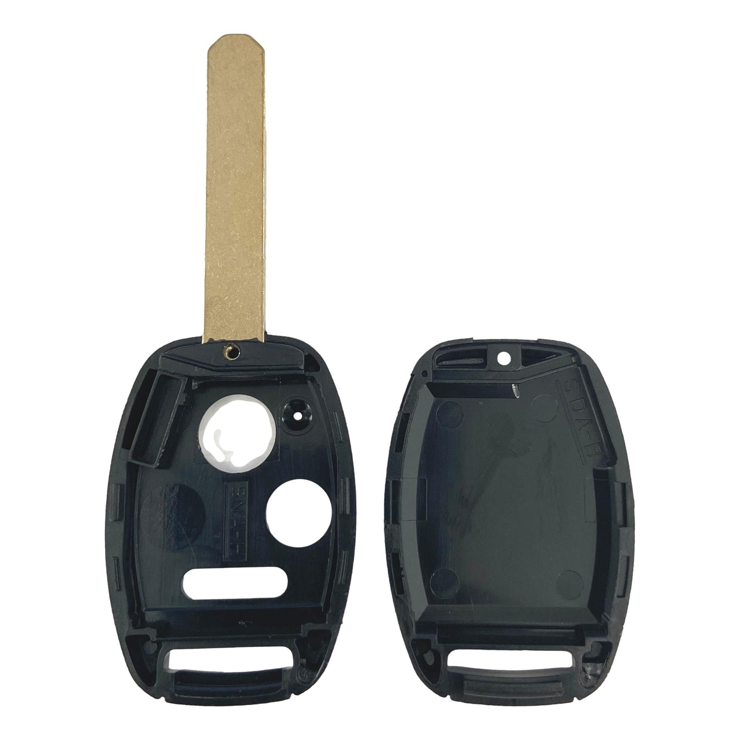 Honda 3 Button Remote Head Key Shell 2002-2014 w/ Chip Slot