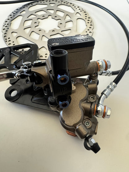 PRE BLEAD ultrabee V2 brakes with titanium clamp bolts
