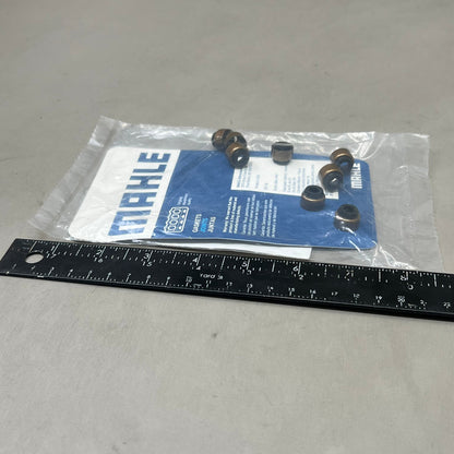 MAHLE (8 Pieces) Engine Valve Stem Oil Seal Set for Honda Black/Brown SS45678