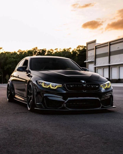 BMW 3 Series F80 M3 F82 F83 M4 Laptor Style Carbon Fiber Front Lip (2015 - 2021)